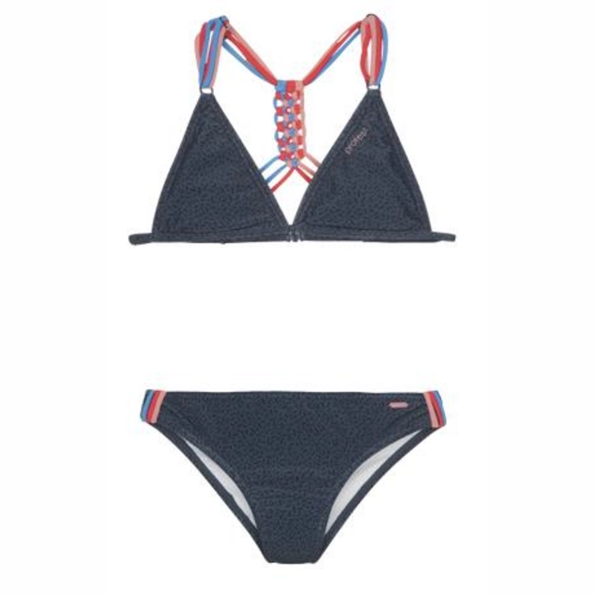 Bikini Protest Fille Fimke Jr Triangle Deep Seablue Bainetplage